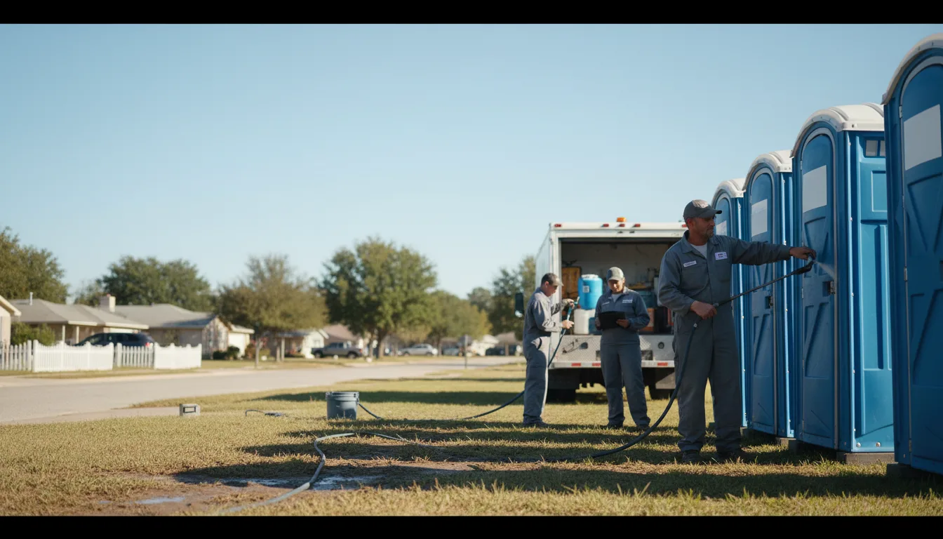 Long-Term Portable Toilet Rental in Pecatonica, IL near me